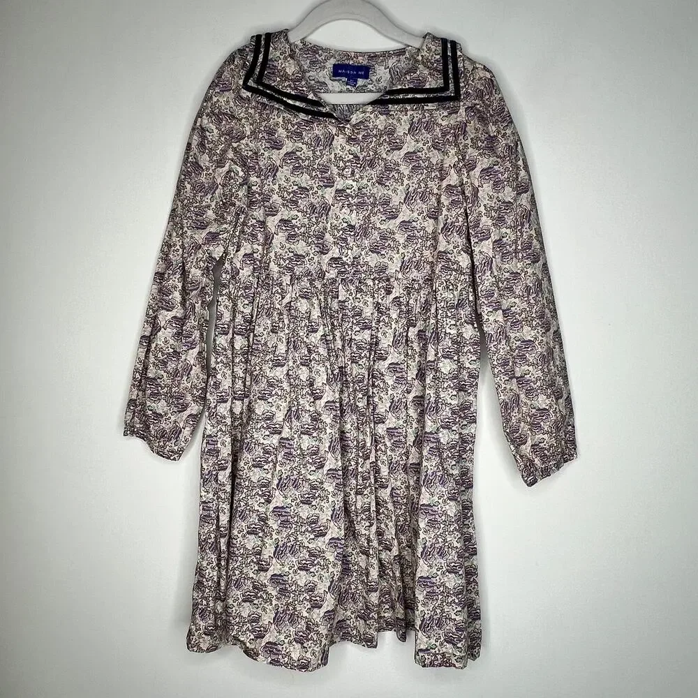 Maison Me Lindsey Dress Girls Dress Size 8
